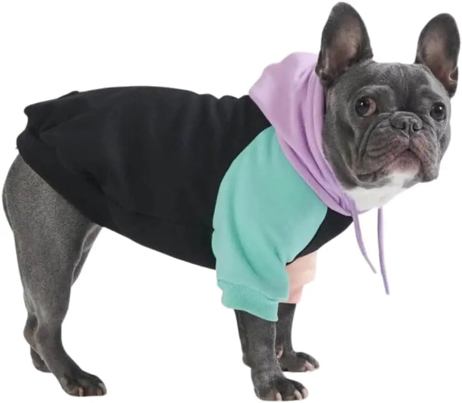 Premium Dog Hoodie – Soft Fleece Stretch Hoodie for Small to Large Dogs S–5XL Cyber Punk L: 15-25Lbs