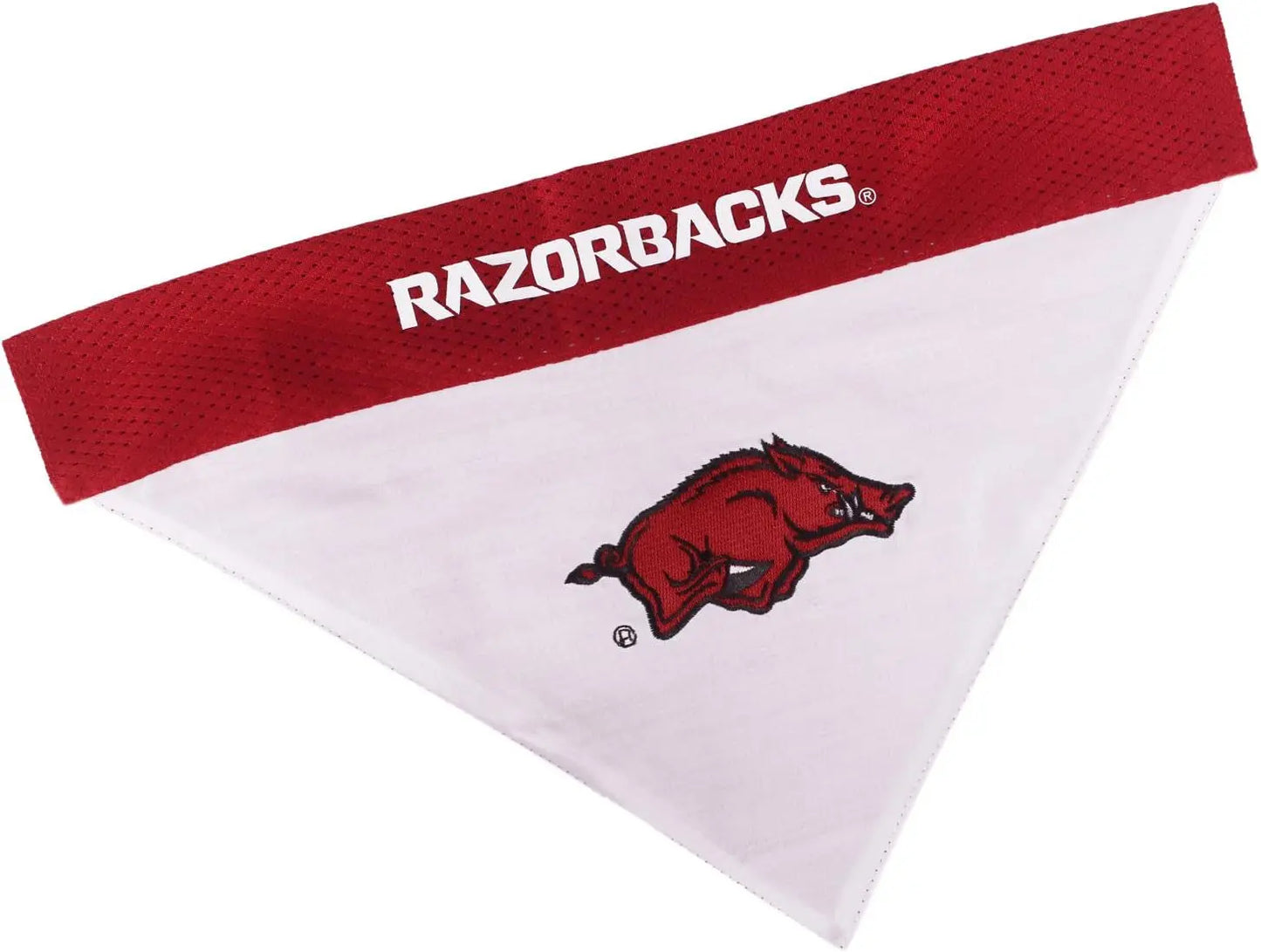 Official NCAA Collegiate Pet Bandana – Game Day Gear for Dogs & Cats Arkansas Razorbacks
