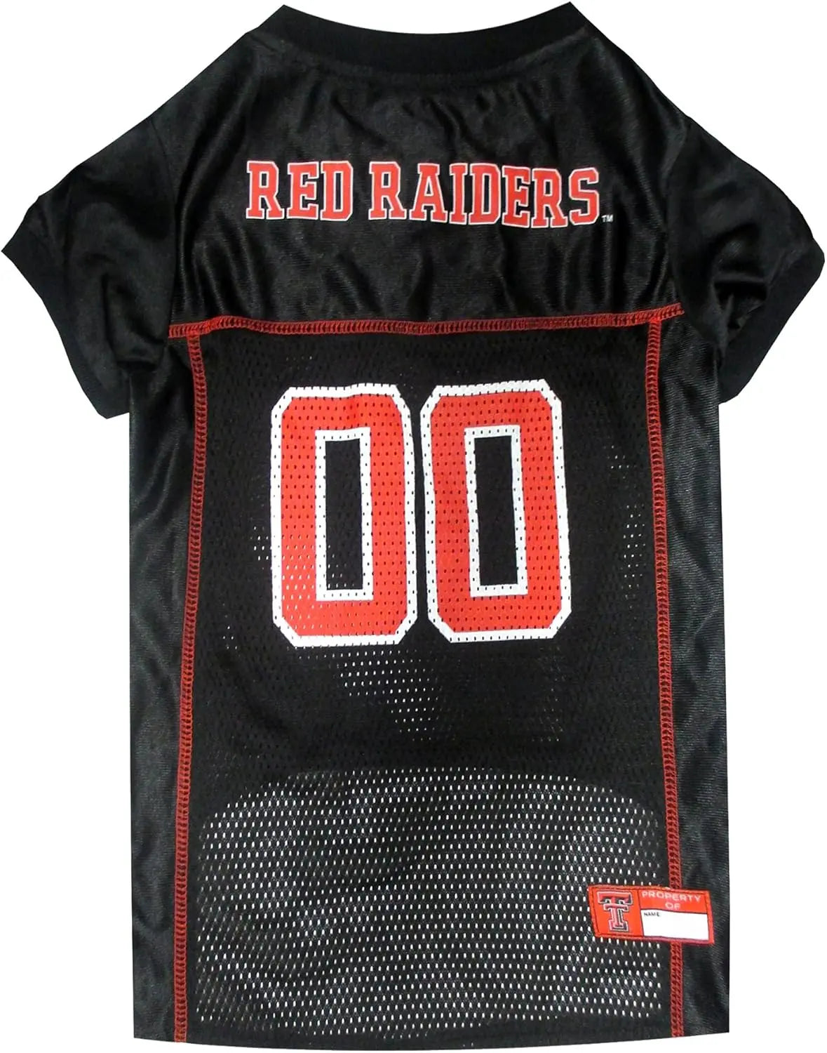 Licensed Official NCAA Mesh Jersey for Dogs & Cats Texas Tech Red Raiders