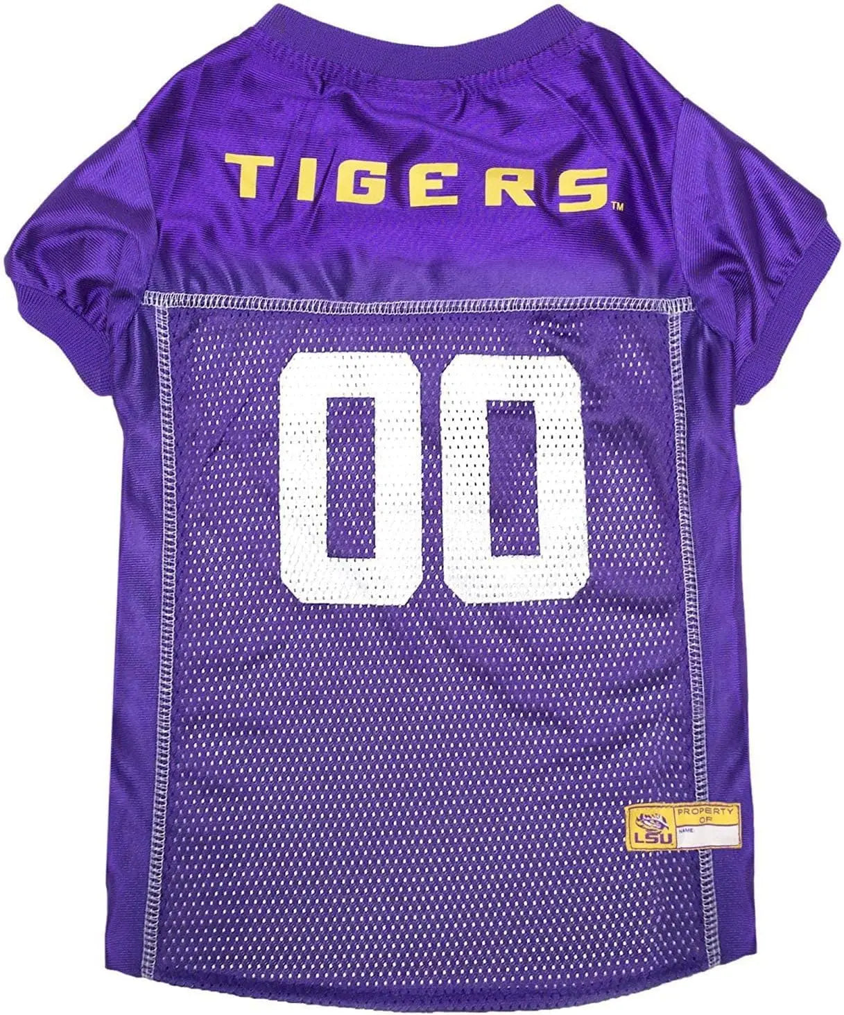 Licensed Official NCAA Mesh Jersey for Dogs & Cats Lsu Tigers X-Large
