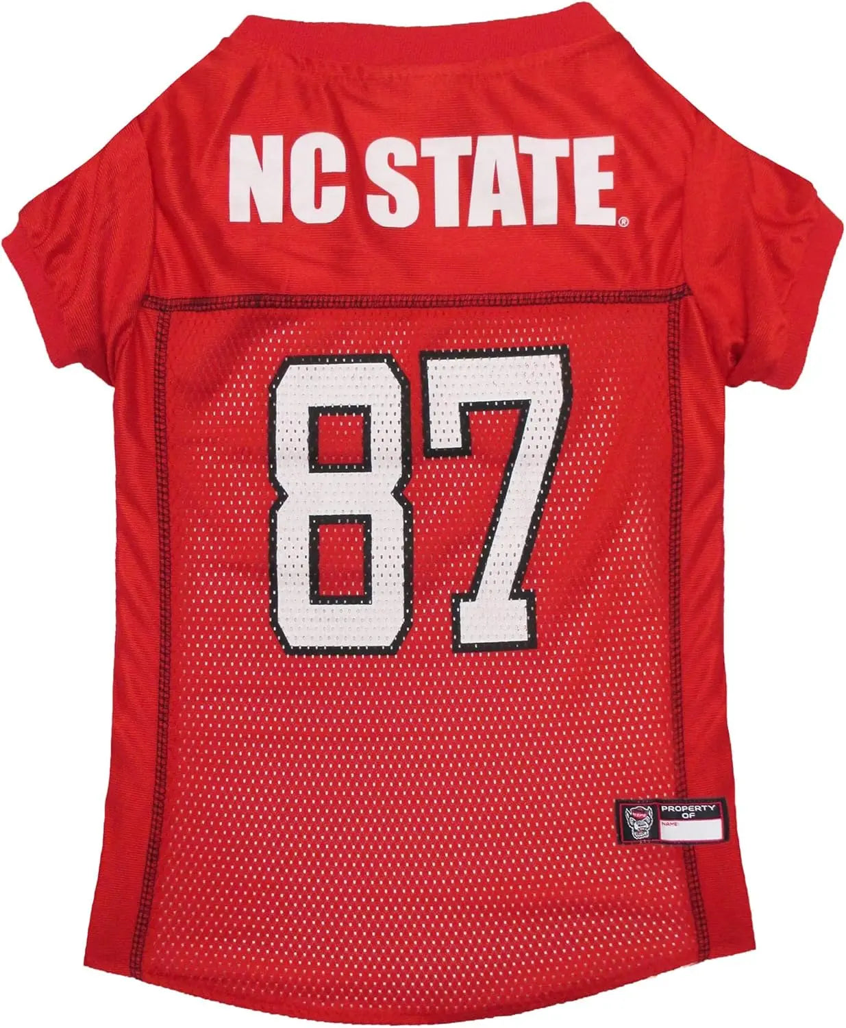 Licensed Official NCAA Mesh Jersey for Dogs & Cats North Carolina State Wolfpack X-Large