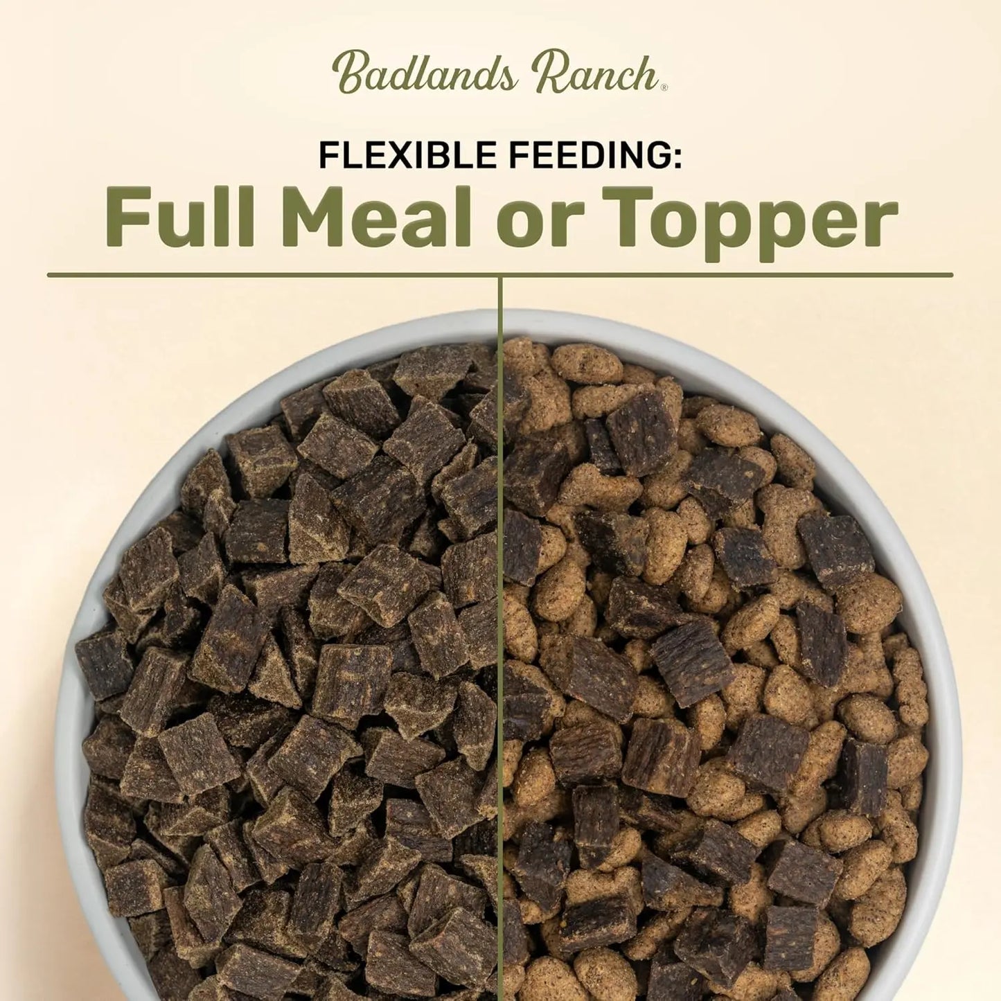 Superfood Complete Adult Dog Food 24oz Beef or Fish | Air-Dried High Protein, No Fillers