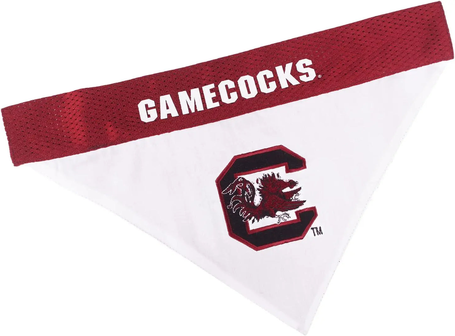 Official NCAA Collegiate Pet Bandana – Game Day Gear for Dogs & Cats South Carolina Gamecocks Large X-Large