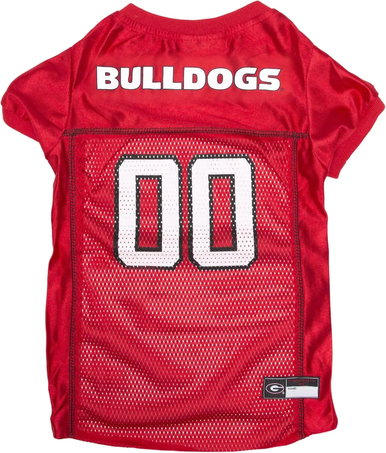 Licensed Official NCAA Mesh Jersey for Dogs & Cats Georgia Bulldogs
