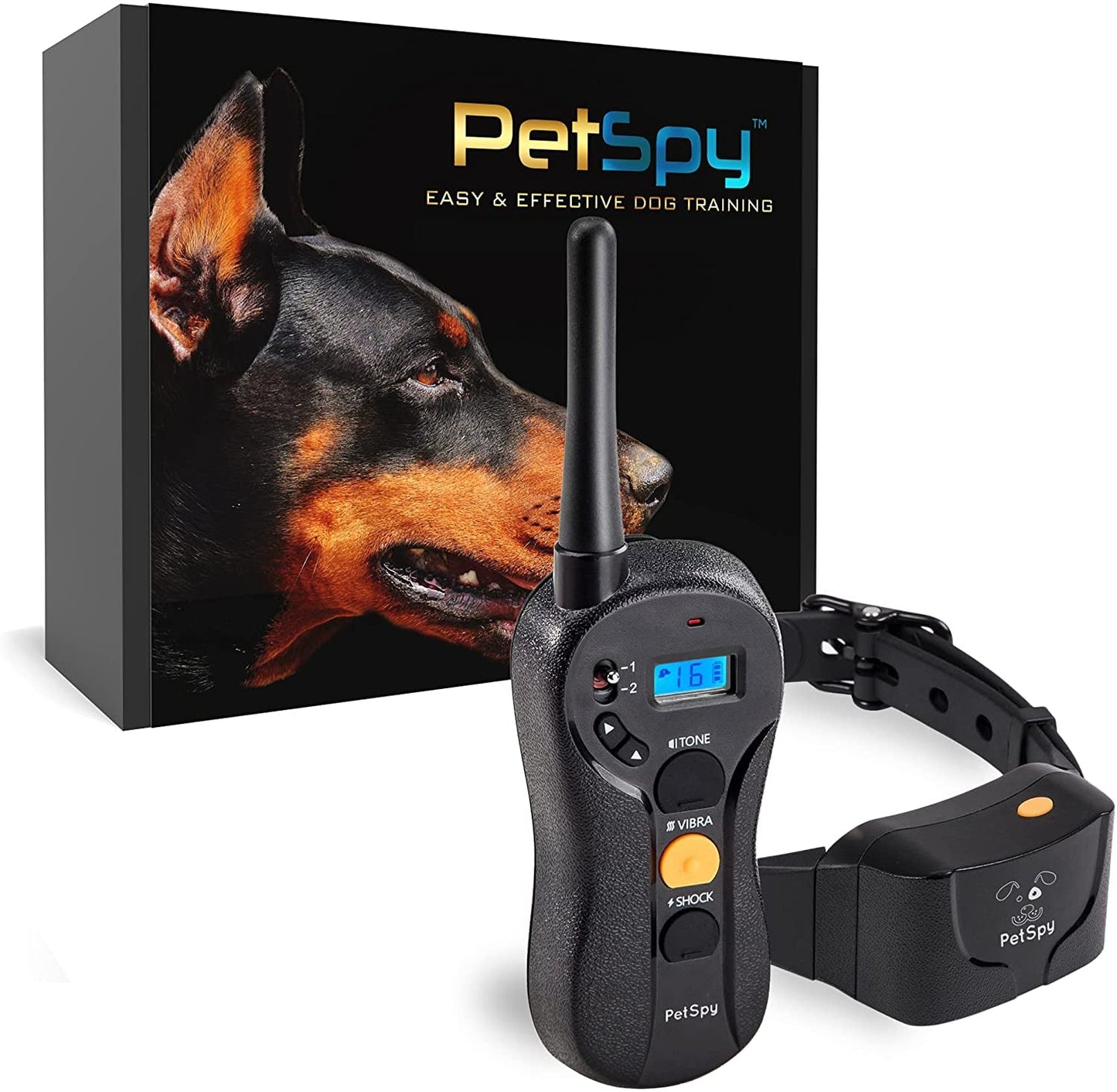 Dog Training Collar Remote Beep Vibration Shock Waterproof 1 or 2 Dogs P620 One Dog