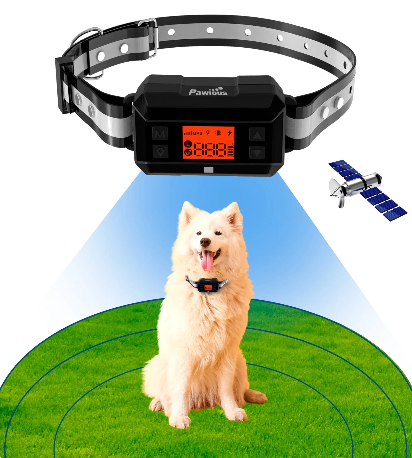 GPS Wireless Dog Fence F810+ 2nd Gen with Signal Boost Chip & AI Pet Safety