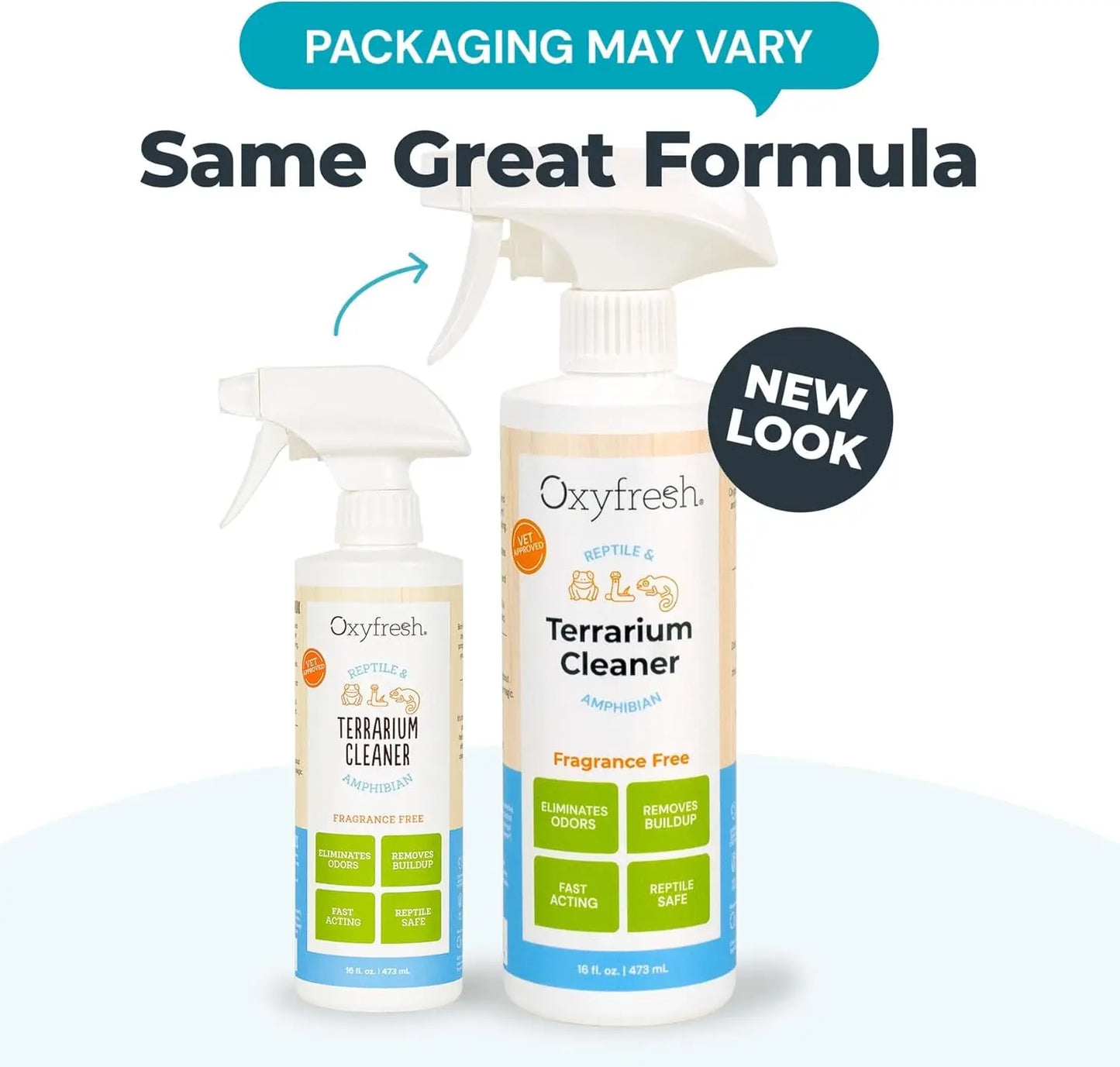 Oxyfresh Reptile & Amphibian Terrarium Cleaner Odor Eliminator Bleach Free