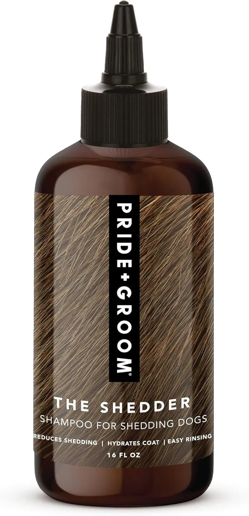 Pride + Groom Sensitive Dog Shampoo Natural Essential Oils 16oz The Shedder