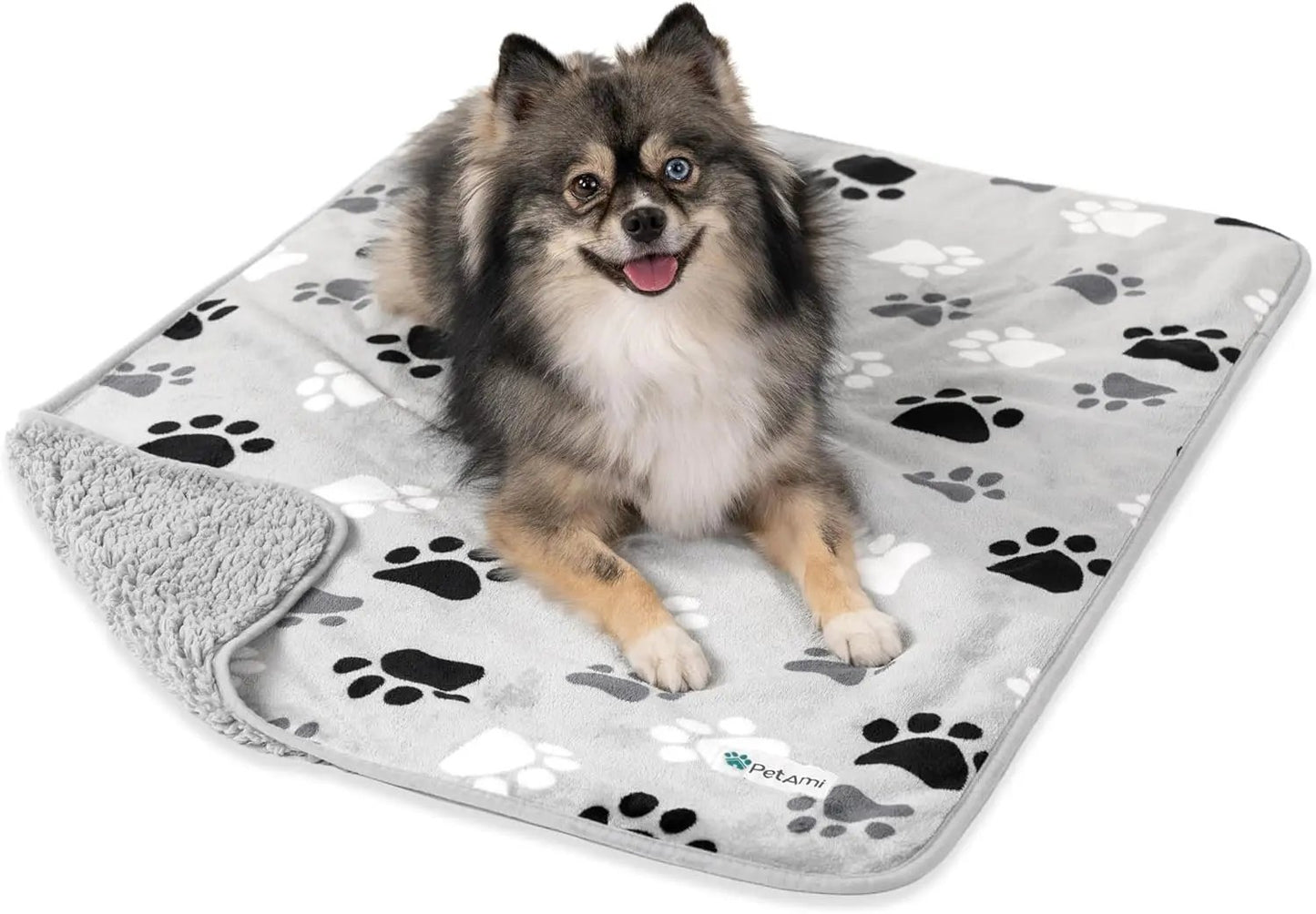 Waterproof Dog Blanket – Reversible Fleece, Washable Couch Protector in Colors