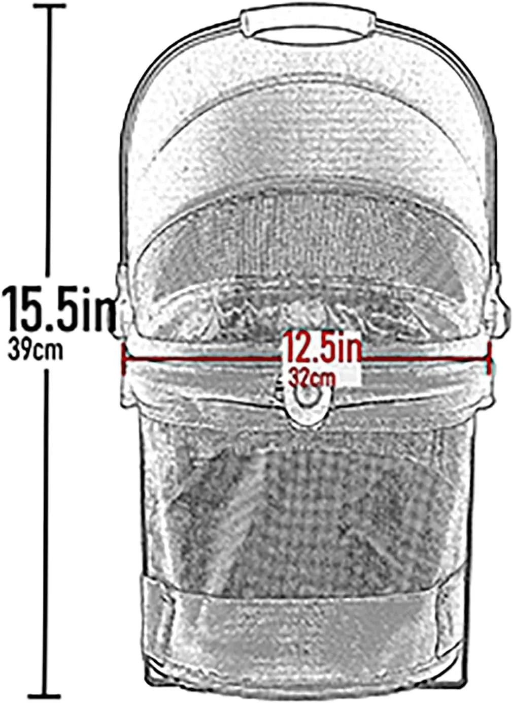 No-Zip View 360 Ultra Lite Pet Safety Carrier & Car Seat for Small Dogs & Cats Push Button Entry, 15", Sand