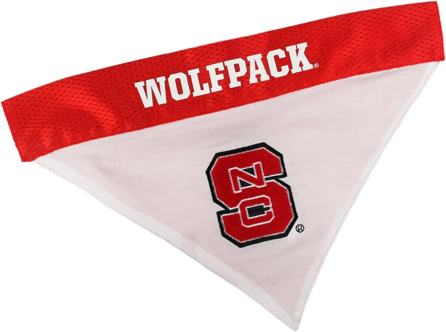 Official NCAA Collegiate Pet Bandana – Game Day Gear for Dogs & Cats Nc State Wolfpack Large Xl
