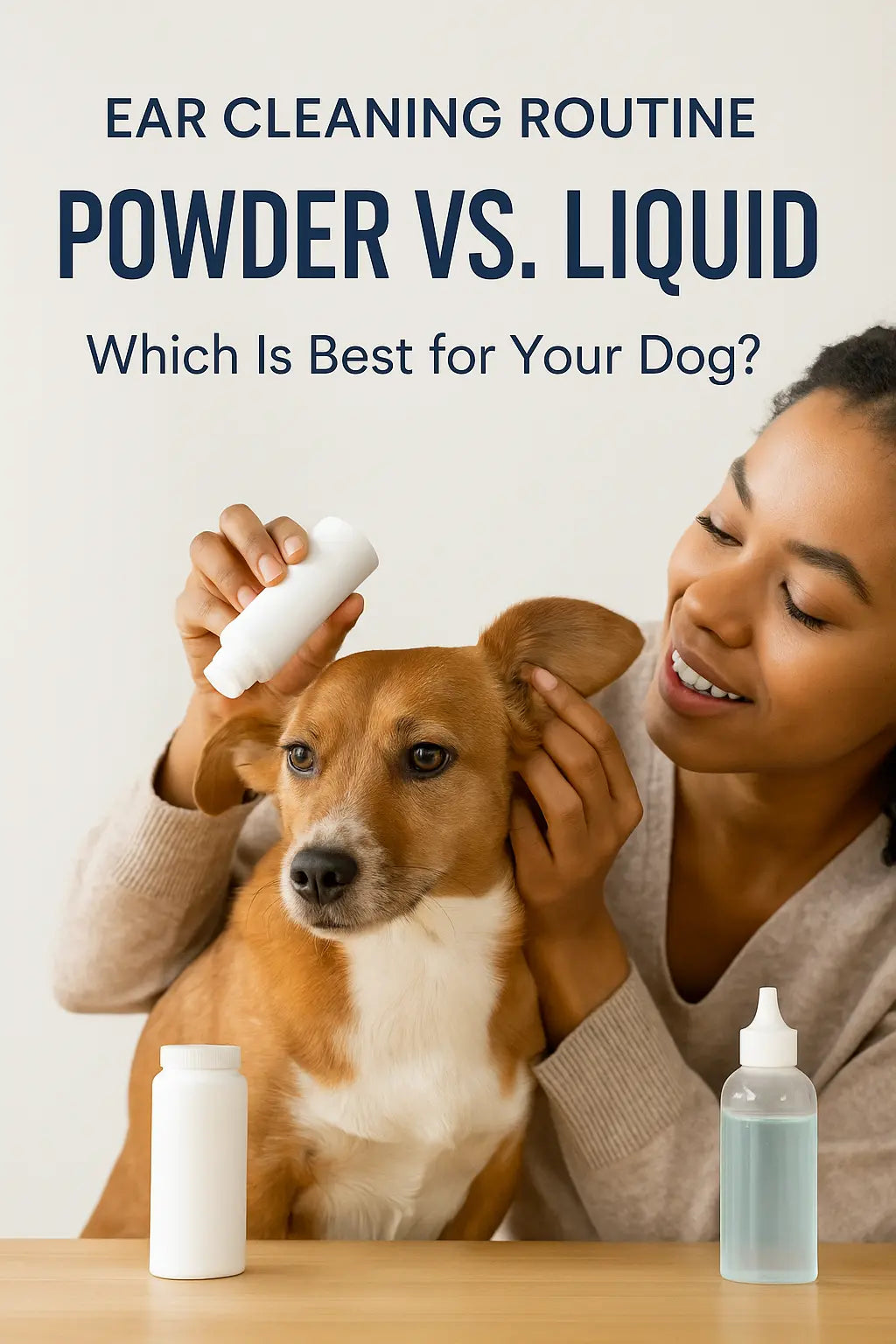 Dog Ear Cleaning Routine