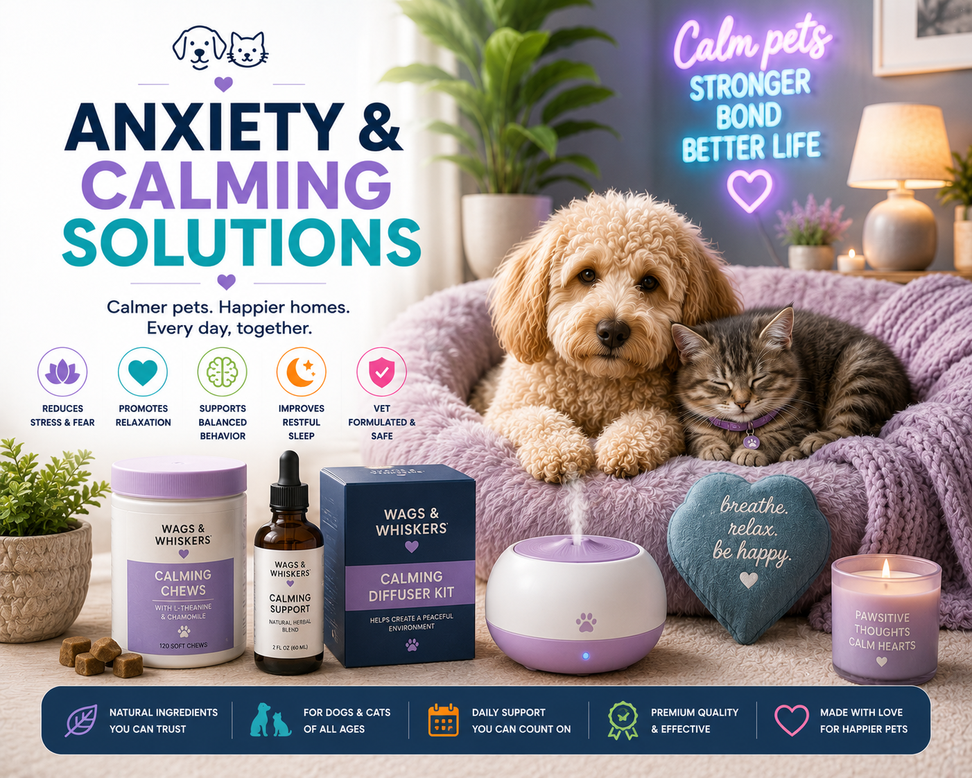 Anxiety & Calming Solutions
