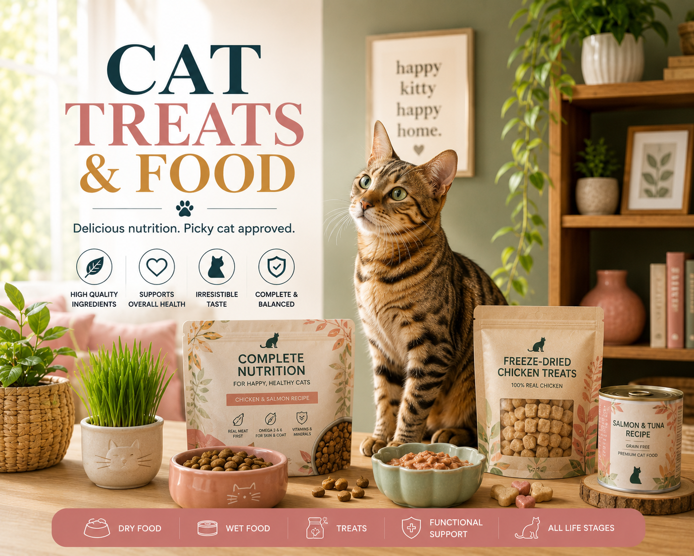 Cat Treats & Food