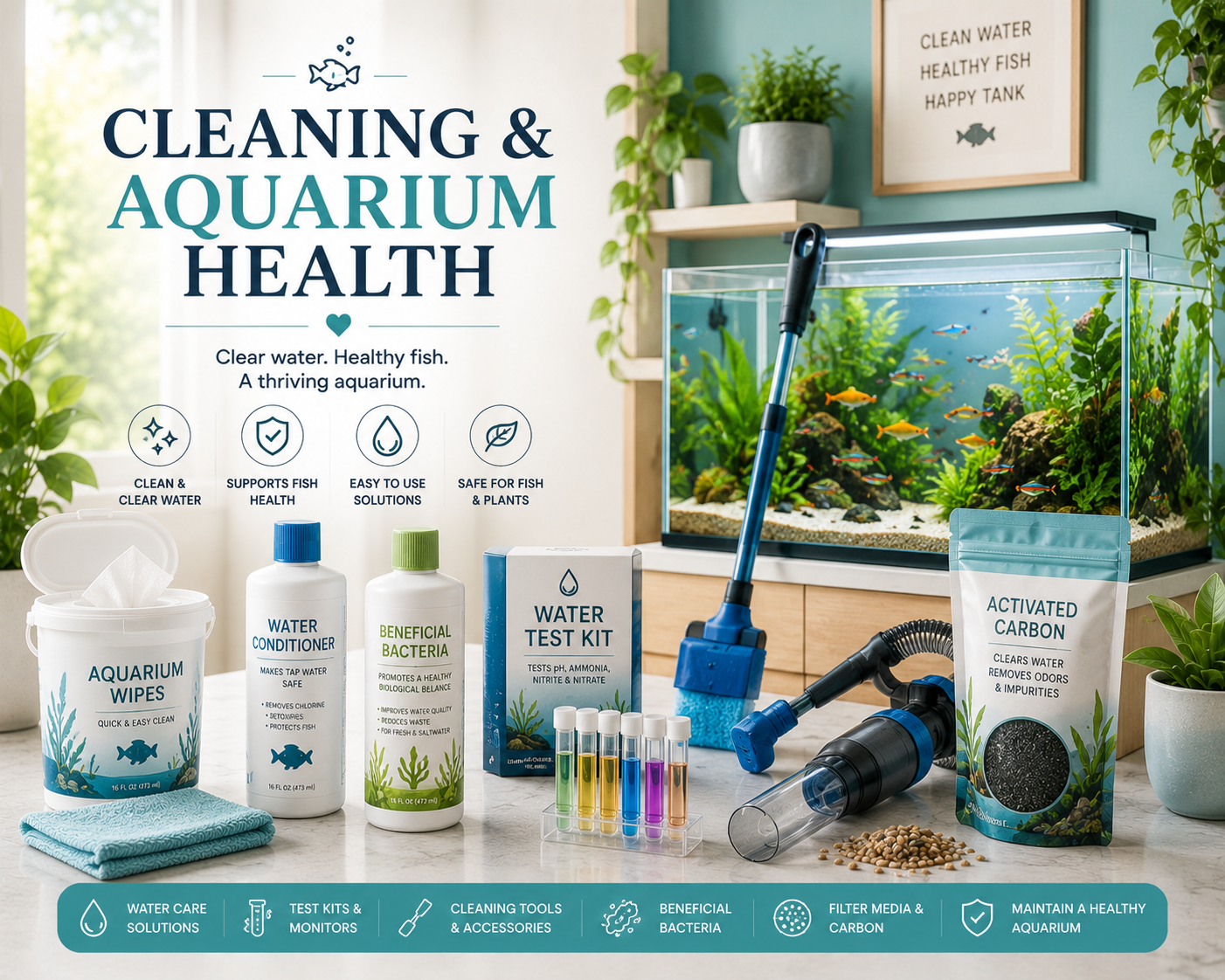 Cleaning & Aquarium Health