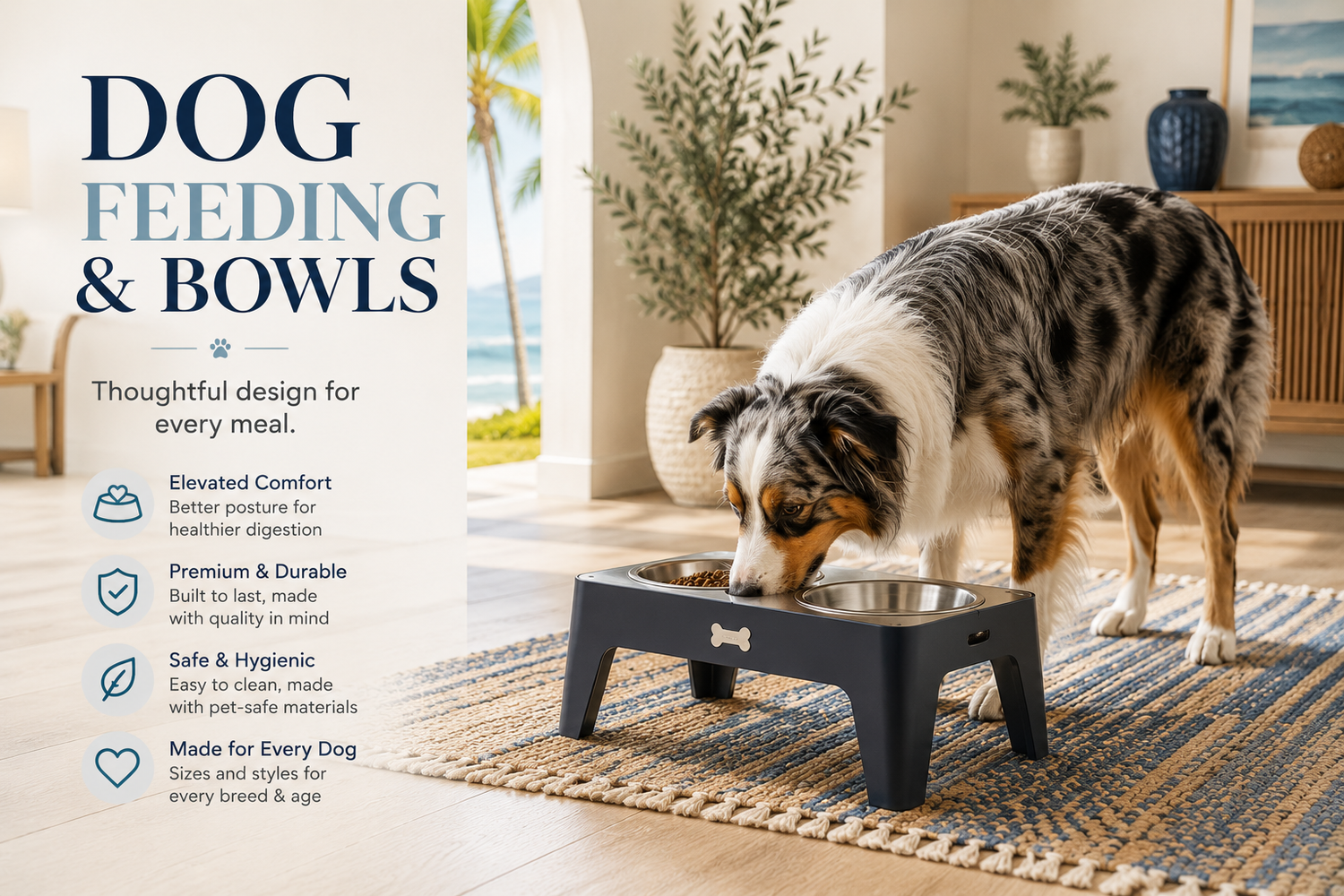 Dog Feeding & Bowls