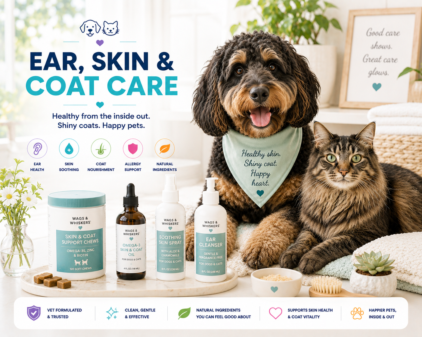 Ear, Skin & Coat Care