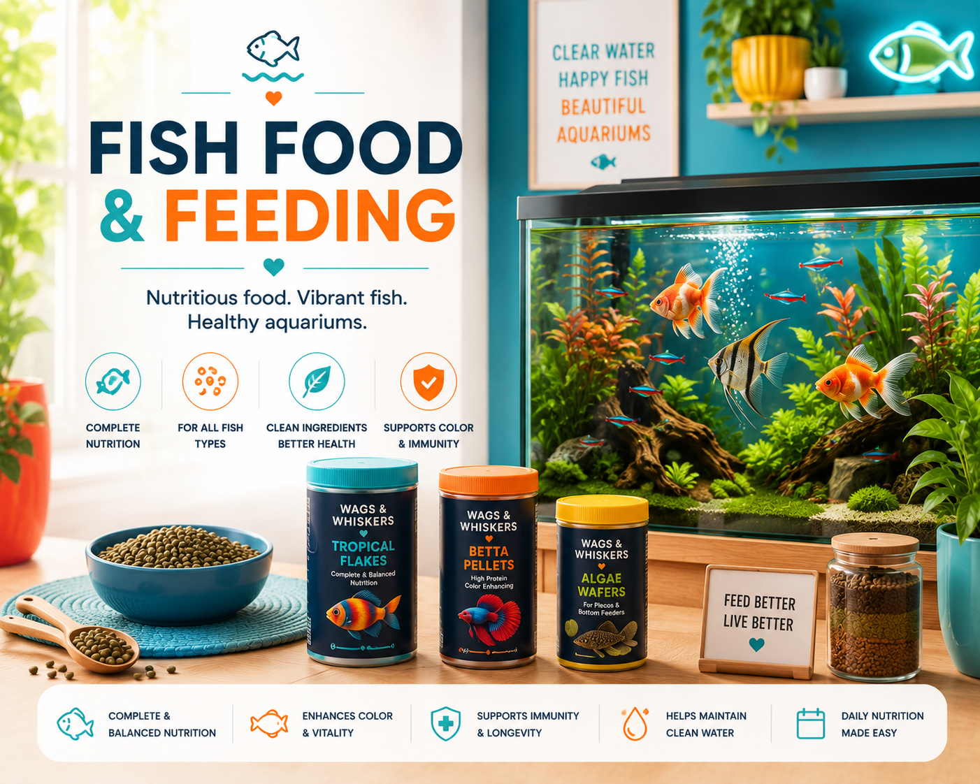Fish Food & Feeding