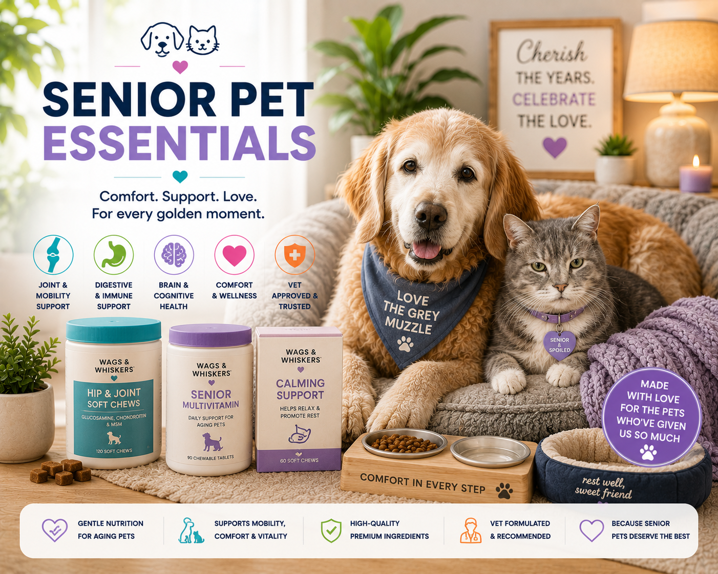 Senior Pet Essentials
