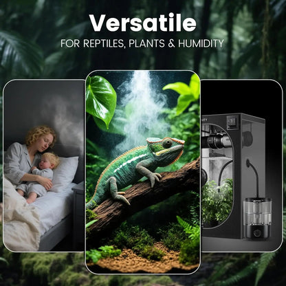 1 Gallon Reptile Humidifier Fogger Adjustable Mist Terrarium