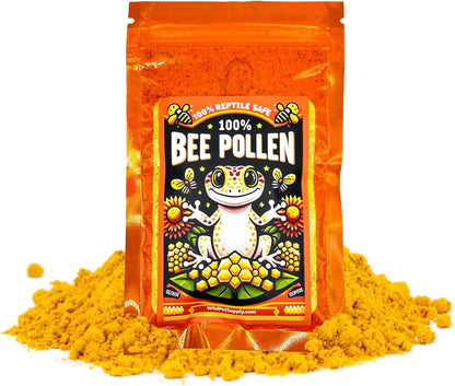 100% Bee Pollen Powder Reptile Food Topper for Geckos Isopods Default Title