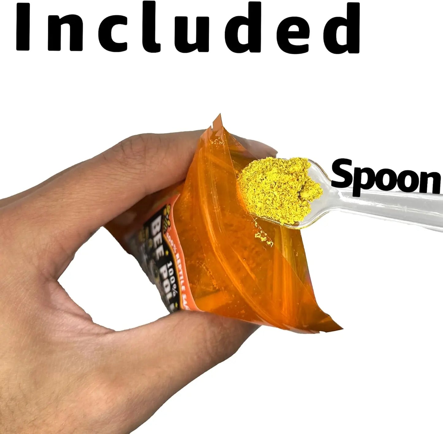 100% Bee Pollen Powder Reptile Food Topper for Geckos Isopods