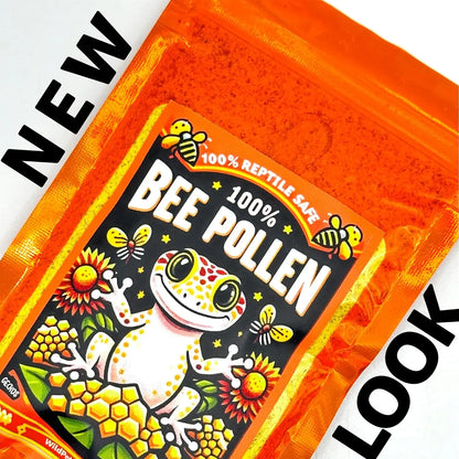 100% Bee Pollen Powder Reptile Food Topper for Geckos Isopods
