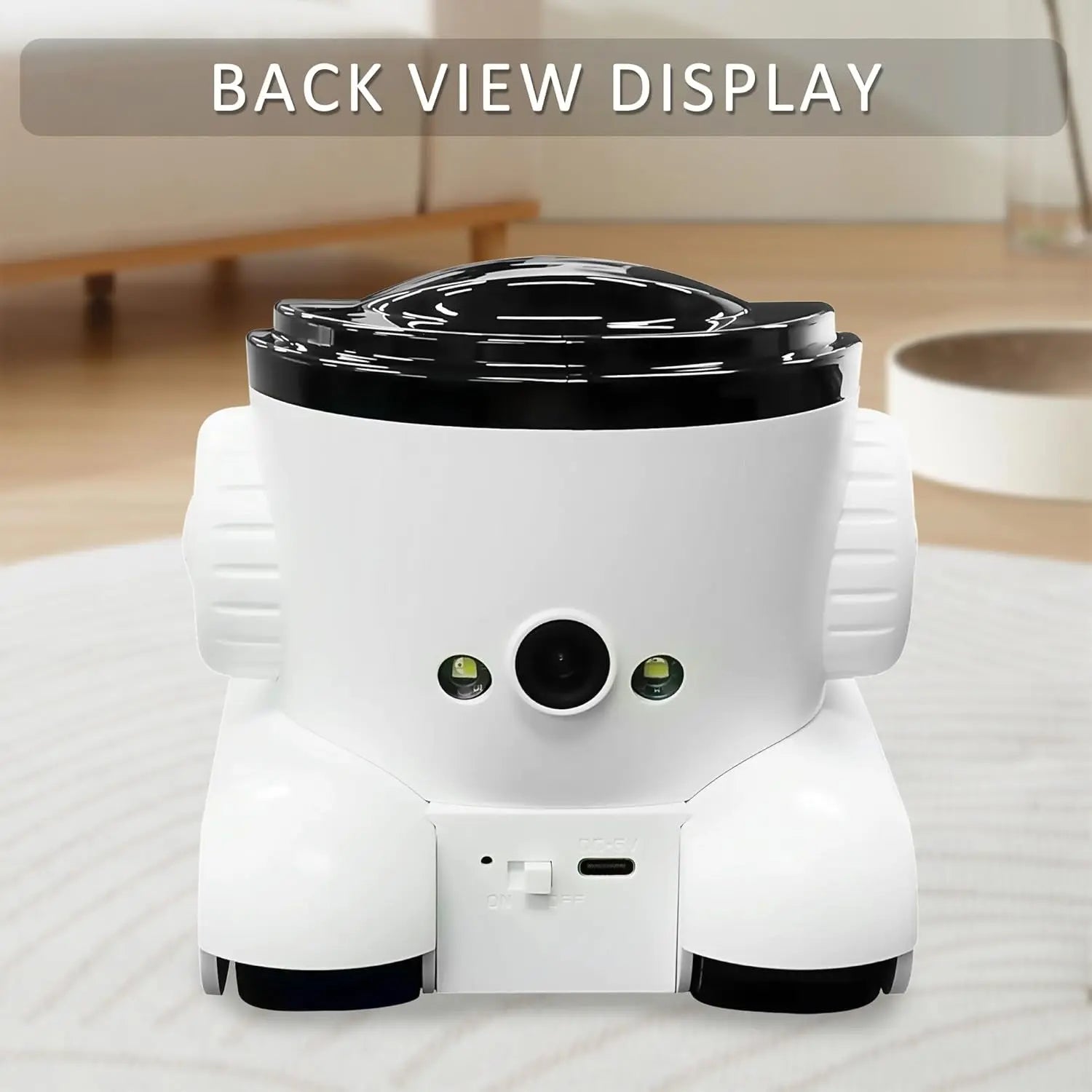 1080P Smart Pet Camera WiFi Robot 2-Way Audio Night Vision Motion Tracking(2026)