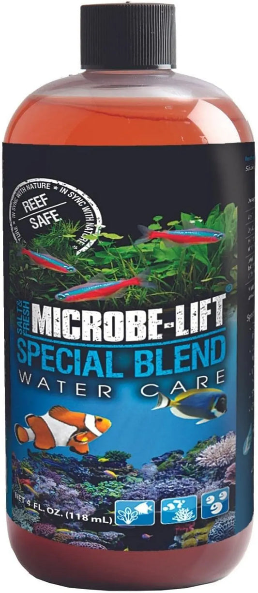 Microbe-Lift Special Blend Aquarium Conditioner | Freshwater Saltwater Reef Safe Default Title
