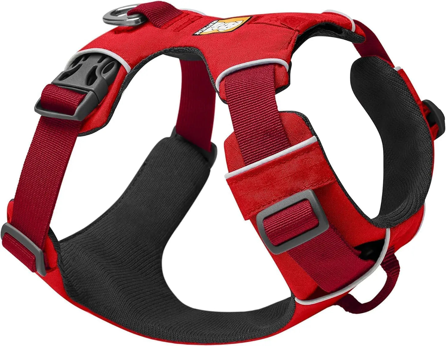 Reflective Lightweight Dog Harness for All Dogs - Padded & Adjustable for Walking, Training & Everyday Use Red Sumac Medium