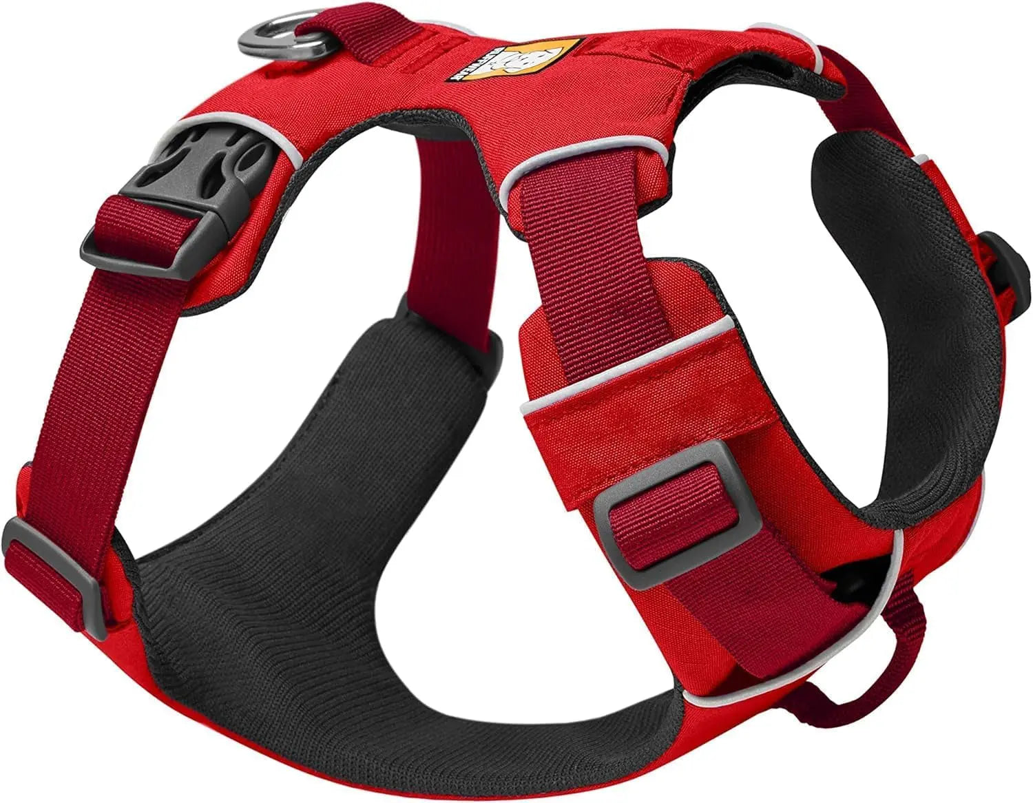 Reflective Lightweight Dog Harness for All Dogs - Padded & Adjustable for Walking, Training & Everyday Use Red Sumac Medium
