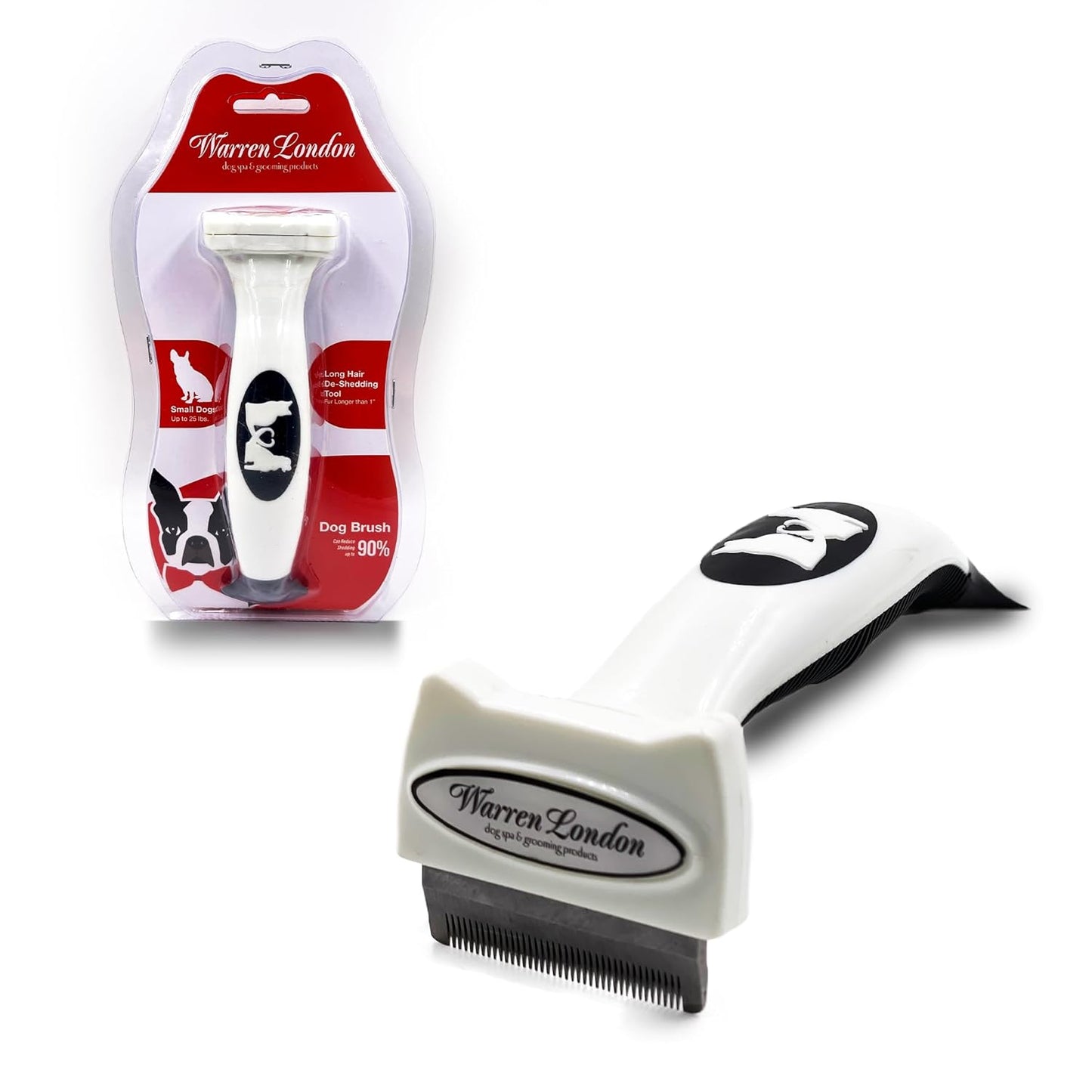 Short Hair Dog Deshedding Brush Stainless Steel Grooming Tool Small Dogs Long Hair | Small
