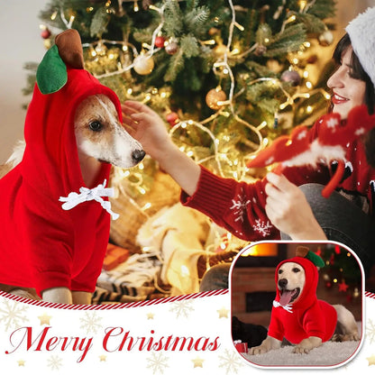 2-Pack Dog Hoodies – Warm Winter Pet Sweatshirts for Small Dogs & Cats (Size M)