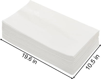 200 Pcs Bird Cage Liners 11x20" Disposable Absorbent Paper Pads for Pet Birds