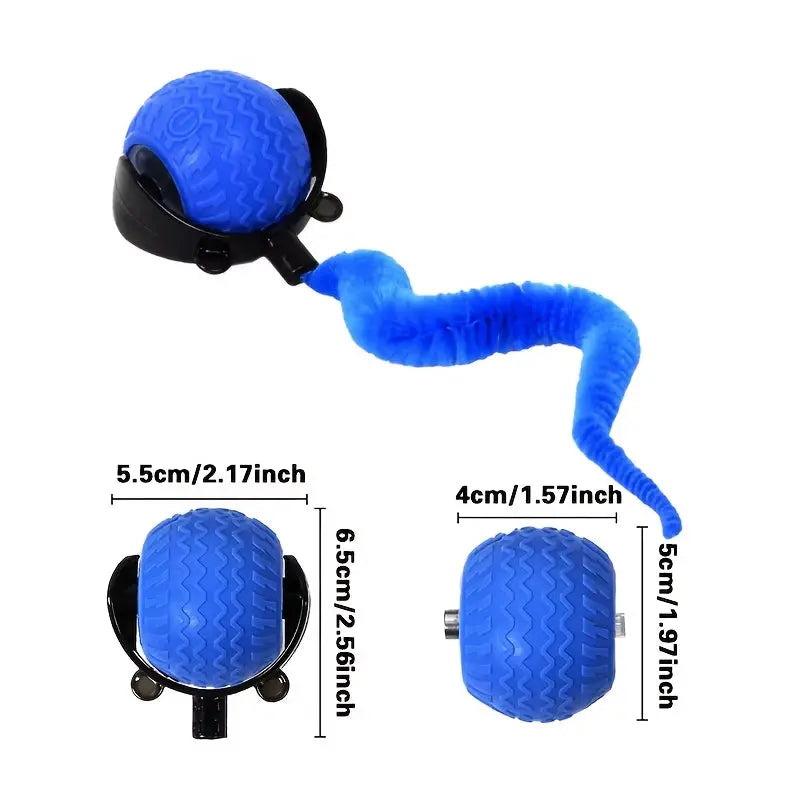 Smart Interactive Cat Toy Ball – Automatic Rolling Pet Toy for Active Indoor Cats