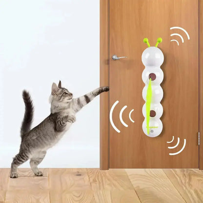 Interactive Caterpillar Smart Toy for Indoor Cats – Fun & Engaging Play