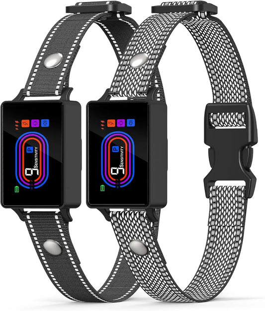 3 Pack Dog Bark Collar Rechargeable Anti Bark Training Waterproof 5-130lbs 2 Pack