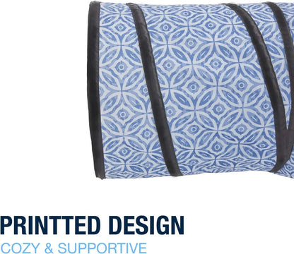 3-Way Collapsible Tunnel Cat Toy with Ball & Peek Hole for Indoor Cats & Kittens