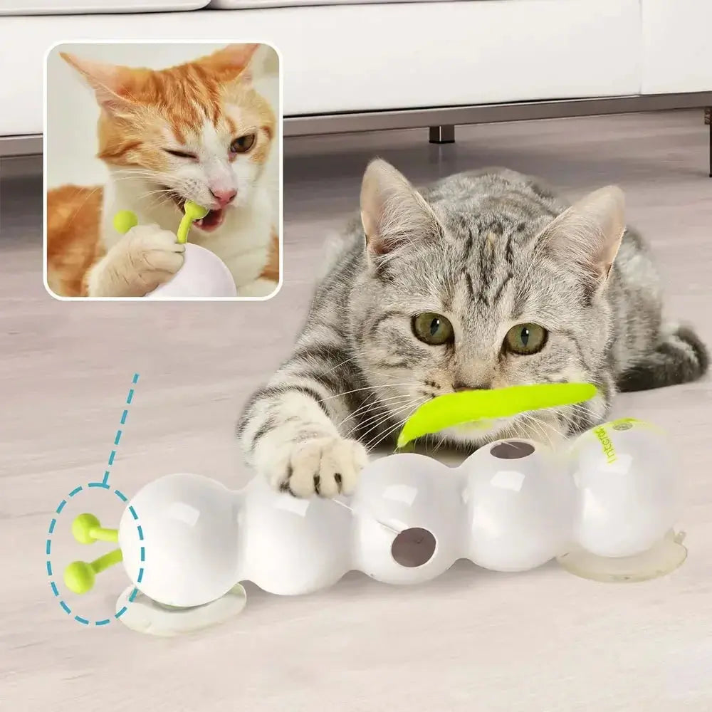 Interactive Caterpillar Smart Toy for Indoor Cats – Fun & Engaging Play