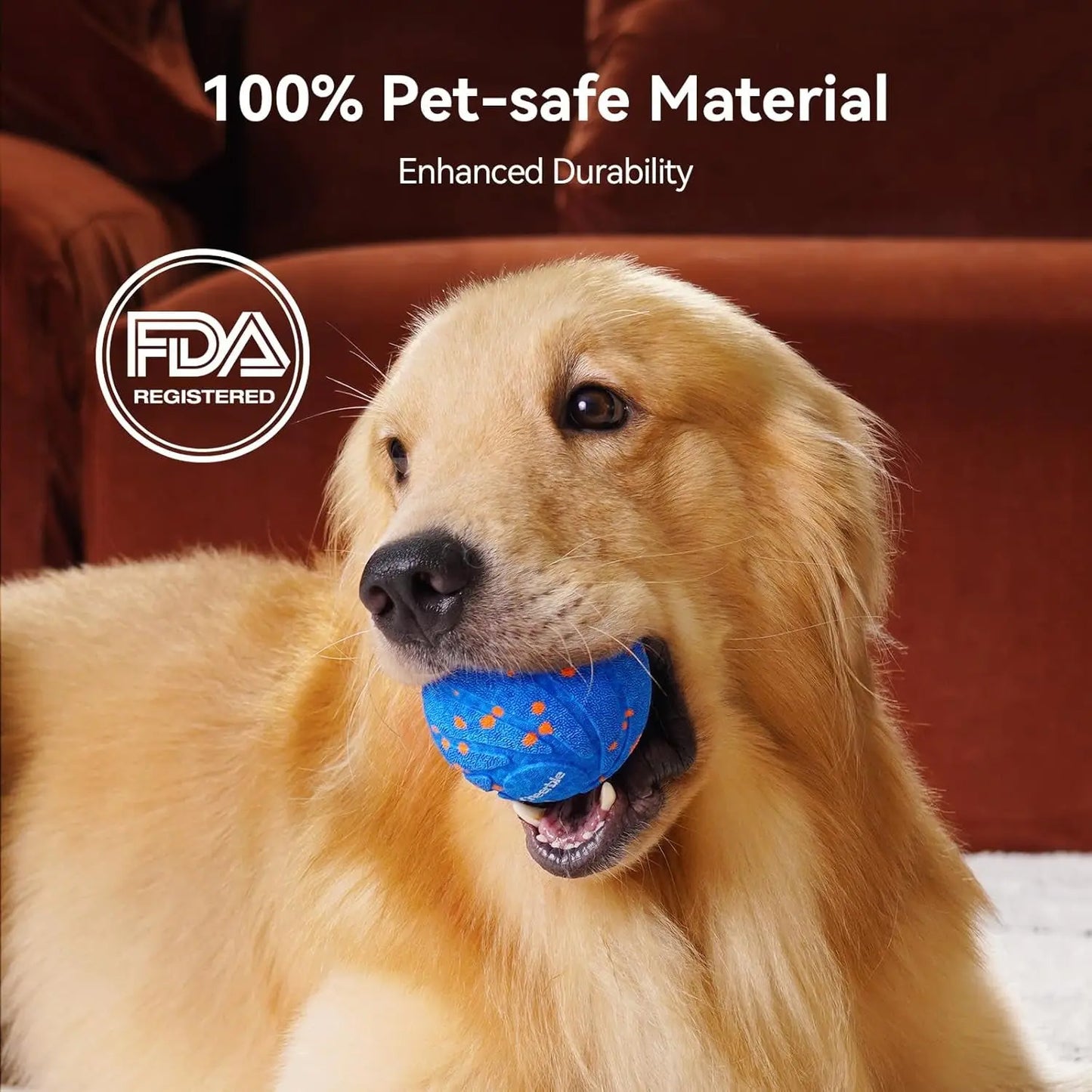 Wicked Ball Air – Smart Interactive Dog Toy, Auto Moving & Bouncing (3 Modes)