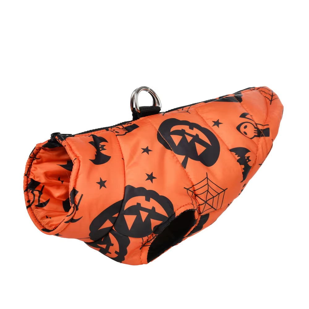 Halloween Dog Jacket | Warm Winter Pet Costume for Small Dogs & Cats 09