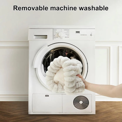 360° Cat Desk Bed – Rotating Adjustable Pet Nest with Soft Mat