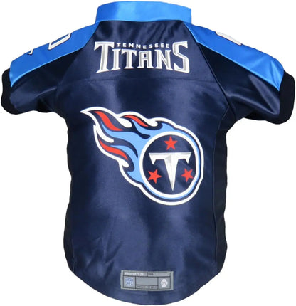 NFL Licensed Pet Jersey – Unisex Dog & Cat Football Apparel Tennessee Titans