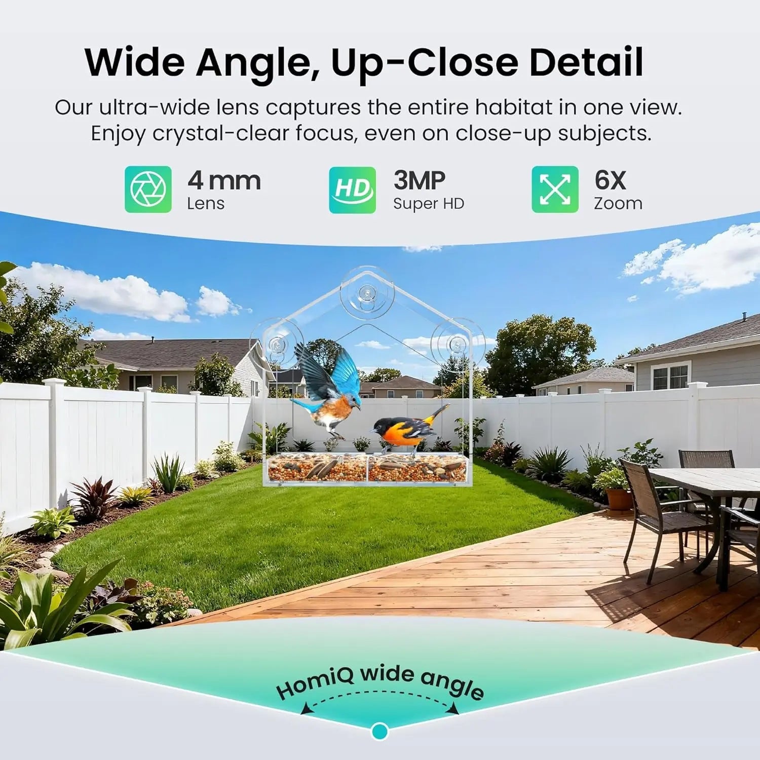 3MP 2K Aquarium & Terrarium Pet Camera w/ Night Vision & Smart Alerts