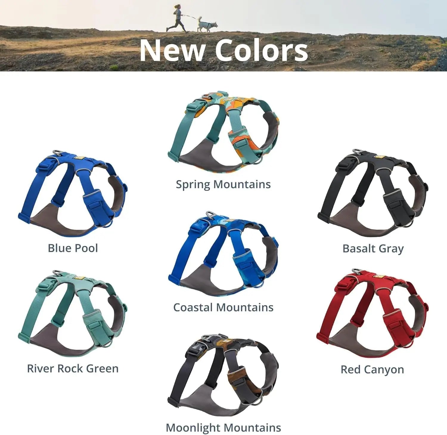 Reflective Lightweight Dog Harness for All Dogs - Padded & Adjustable for Walking, Training & Everyday Use