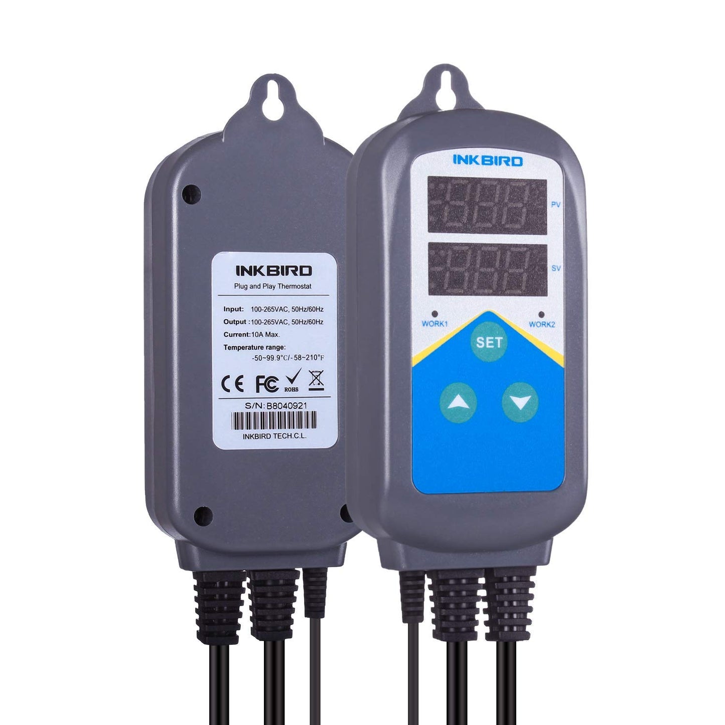 Inkbird Aquarium Heater Controller with Probe, Day/Night Temperature Timer