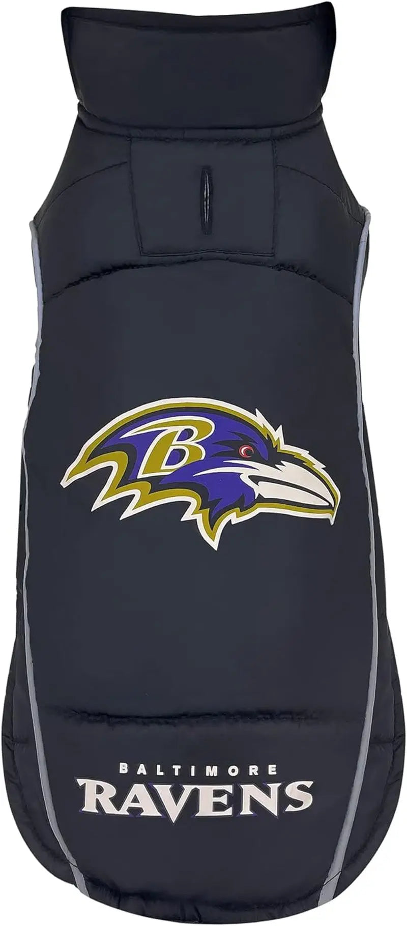 Official NFL Dog & Cat Puffer Vest (All Teams) – Waterproof & Warm Winter Coat sizes (S,M,L,XL)