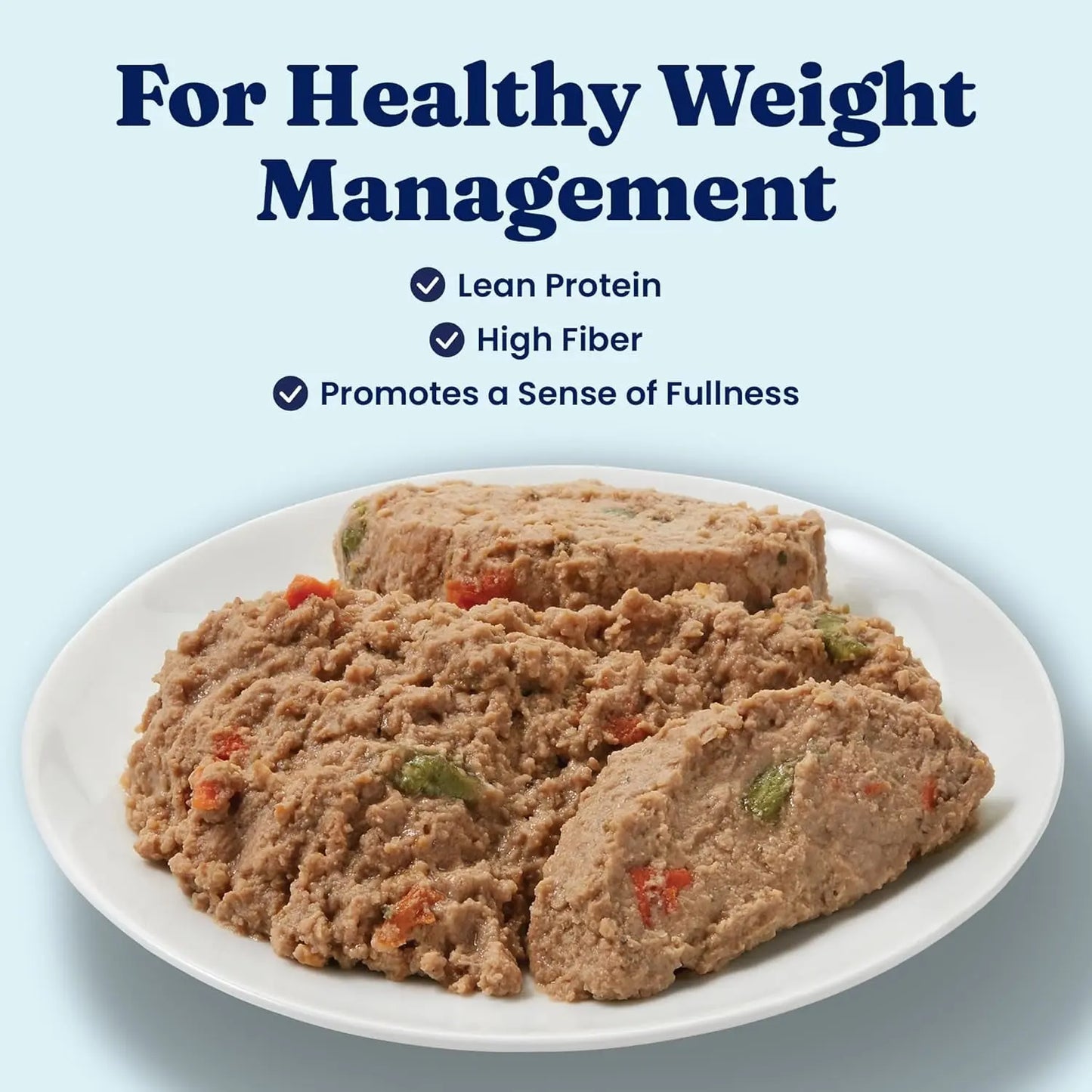 Grain-Free Weight Control & Gut Health Wet Dog Food with Superfoods, 13.2oz Cans