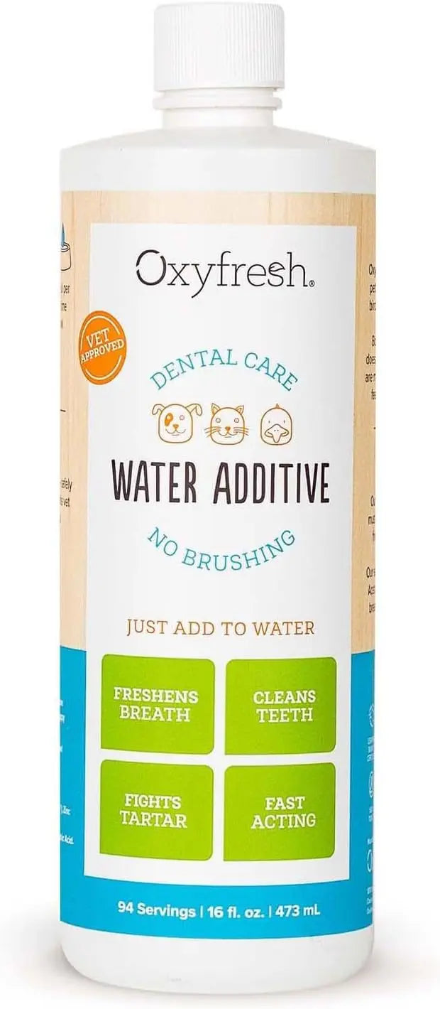 Pet Dental Water Additive 2 Pack – Fresh Breath & Tartar Control Dogs Cats Top Seller 16 Fl Oz