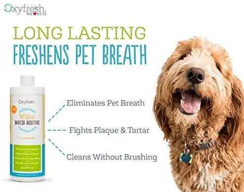 Pet Dental Water Additive 2 Pack – Fresh Breath & Tartar Control Dogs Cats